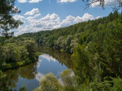 Саврасова Круча в жаркий июльский полдень